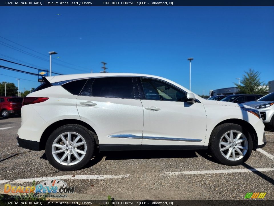 Platinum White Pearl 2020 Acura RDX AWD Photo #6