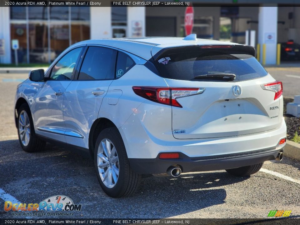 2020 Acura RDX AWD Platinum White Pearl / Ebony Photo #9