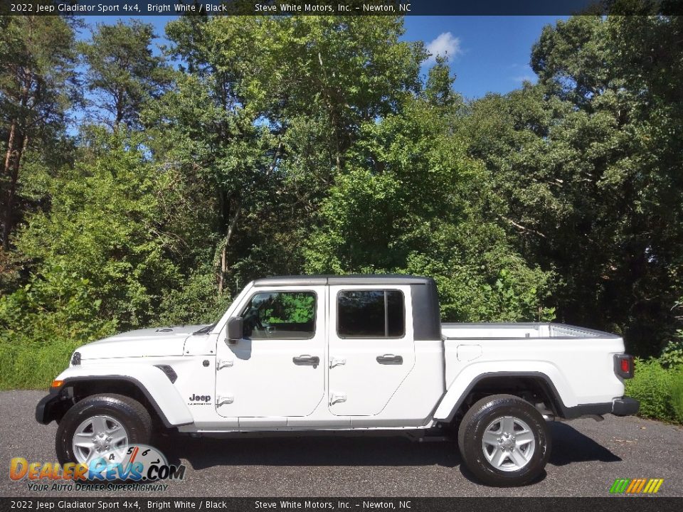 2022 Jeep Gladiator Sport 4x4 Bright White / Black Photo #1