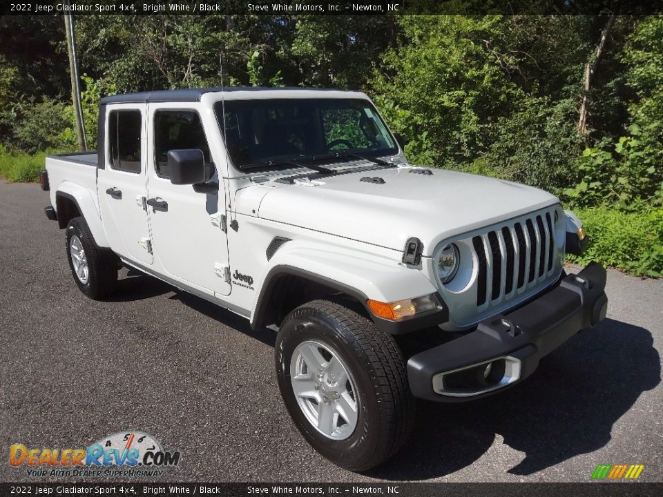 2022 Jeep Gladiator Sport 4x4 Bright White / Black Photo #4