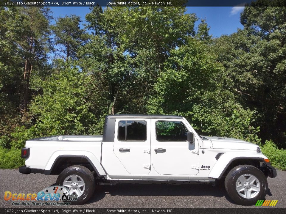 2022 Jeep Gladiator Sport 4x4 Bright White / Black Photo #5