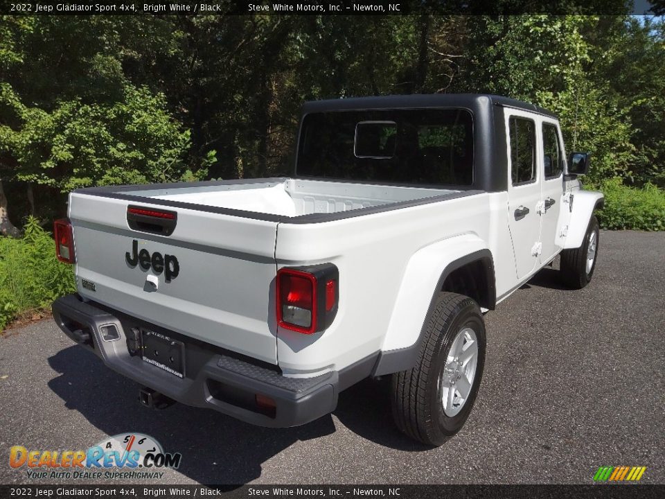 2022 Jeep Gladiator Sport 4x4 Bright White / Black Photo #6