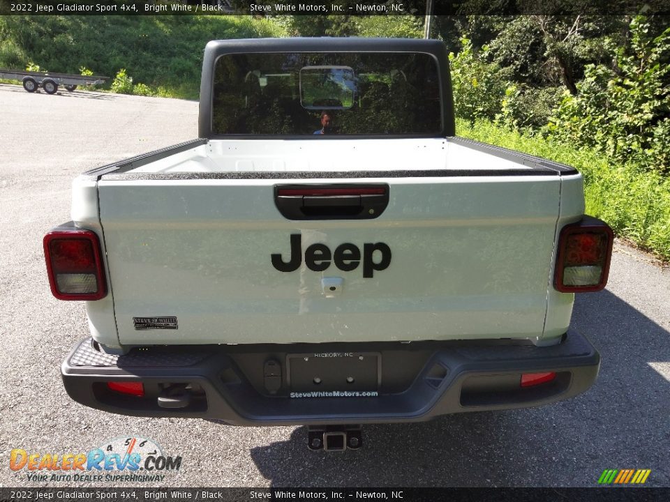 2022 Jeep Gladiator Sport 4x4 Bright White / Black Photo #7