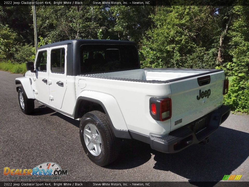 2022 Jeep Gladiator Sport 4x4 Bright White / Black Photo #9