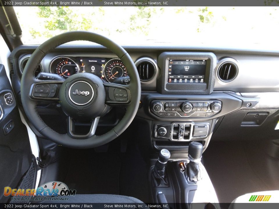 2022 Jeep Gladiator Sport 4x4 Bright White / Black Photo #18