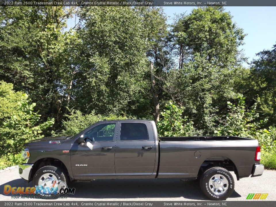 2022 Ram 2500 Tradesman Crew Cab 4x4 Granite Crystal Metallic / Black/Diesel Gray Photo #1