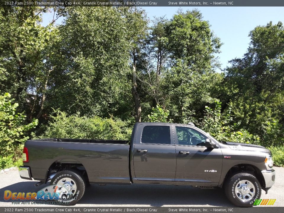 2022 Ram 2500 Tradesman Crew Cab 4x4 Granite Crystal Metallic / Black/Diesel Gray Photo #5