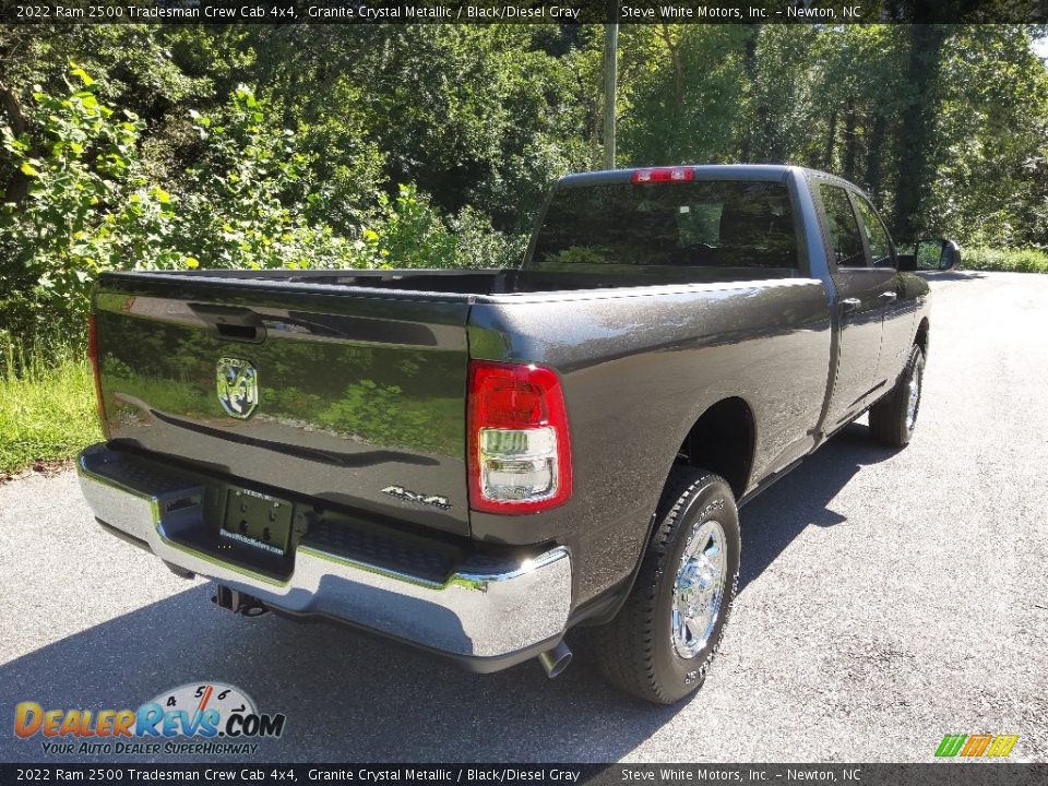 2022 Ram 2500 Tradesman Crew Cab 4x4 Granite Crystal Metallic / Black/Diesel Gray Photo #6