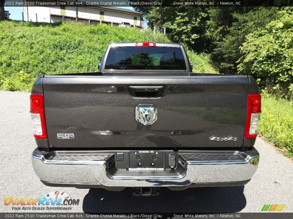 2022 Ram 2500 Tradesman Crew Cab 4x4 Granite Crystal Metallic / Black/Diesel Gray Photo #7