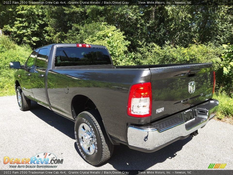 2022 Ram 2500 Tradesman Crew Cab 4x4 Granite Crystal Metallic / Black/Diesel Gray Photo #9