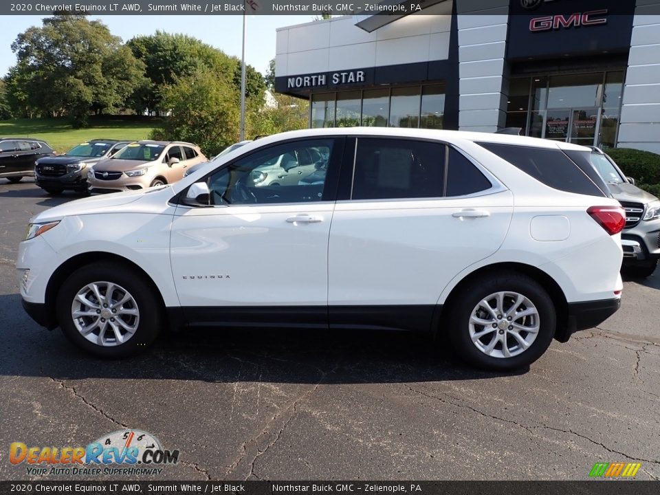 2020 Chevrolet Equinox LT AWD Summit White / Jet Black Photo #2