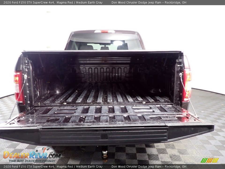 2020 Ford F150 STX SuperCrew 4x4 Magma Red / Medium Earth Gray Photo #8