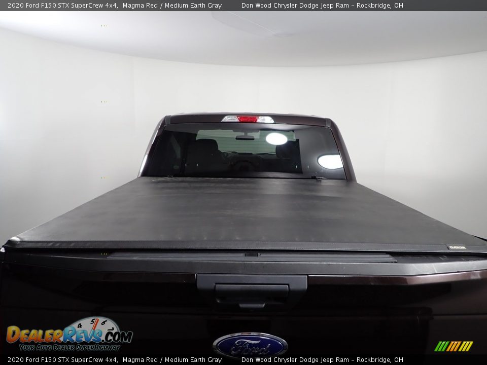 2020 Ford F150 STX SuperCrew 4x4 Magma Red / Medium Earth Gray Photo #9