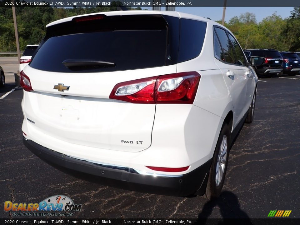 2020 Chevrolet Equinox LT AWD Summit White / Jet Black Photo #7