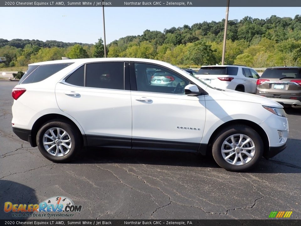 2020 Chevrolet Equinox LT AWD Summit White / Jet Black Photo #8