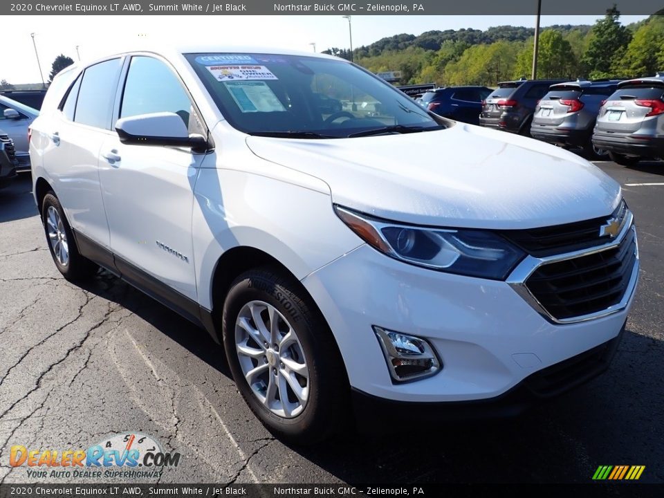 2020 Chevrolet Equinox LT AWD Summit White / Jet Black Photo #9