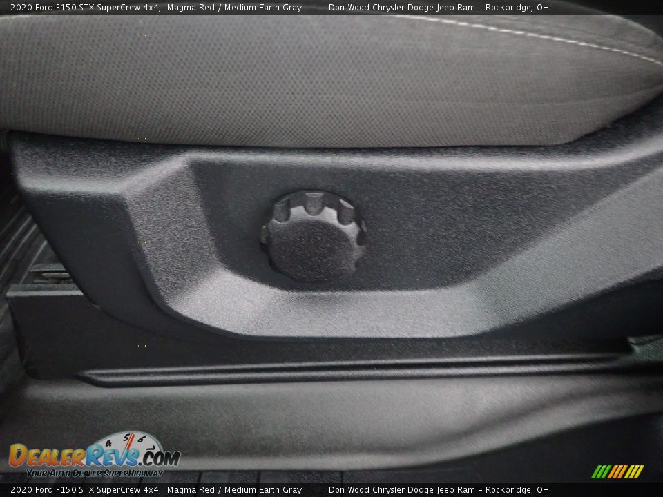 2020 Ford F150 STX SuperCrew 4x4 Magma Red / Medium Earth Gray Photo #13