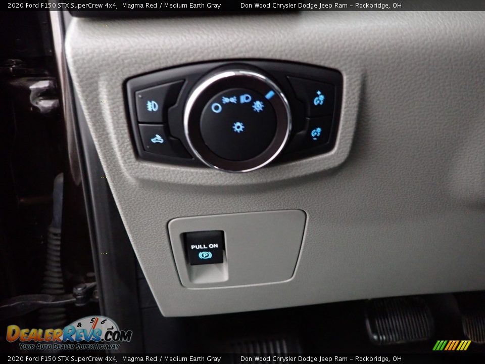 2020 Ford F150 STX SuperCrew 4x4 Magma Red / Medium Earth Gray Photo #15