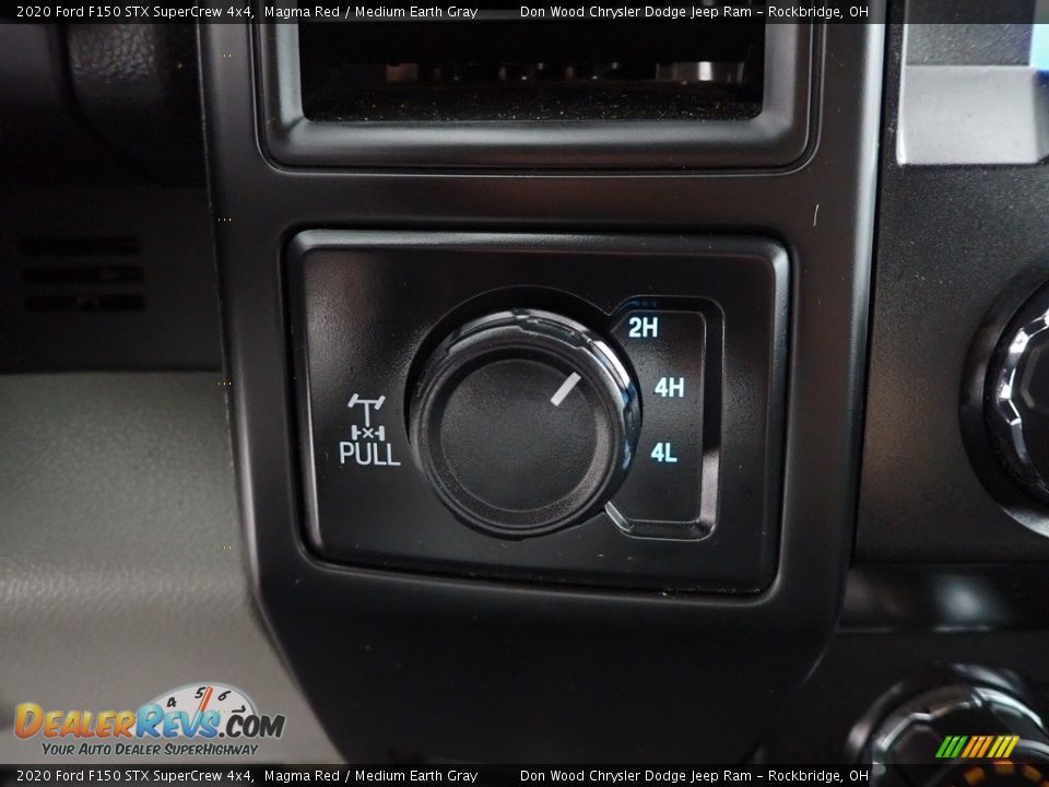 2020 Ford F150 STX SuperCrew 4x4 Magma Red / Medium Earth Gray Photo #20