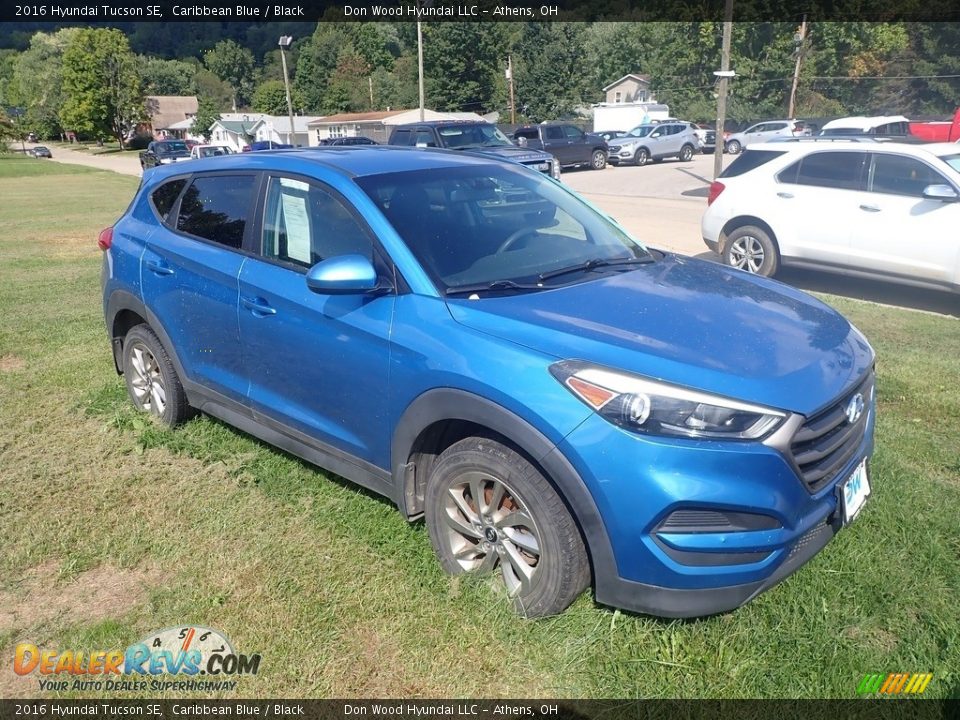 2016 Hyundai Tucson SE Caribbean Blue / Black Photo #2