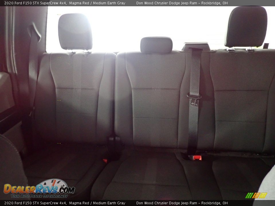 2020 Ford F150 STX SuperCrew 4x4 Magma Red / Medium Earth Gray Photo #22