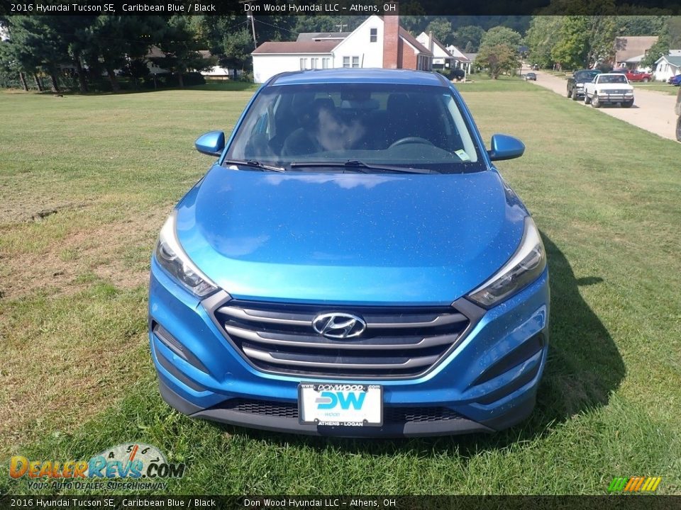 2016 Hyundai Tucson SE Caribbean Blue / Black Photo #3