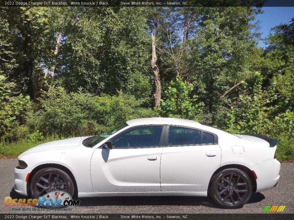 2022 Dodge Charger SXT Blacktop White Knuckle / Black Photo #1