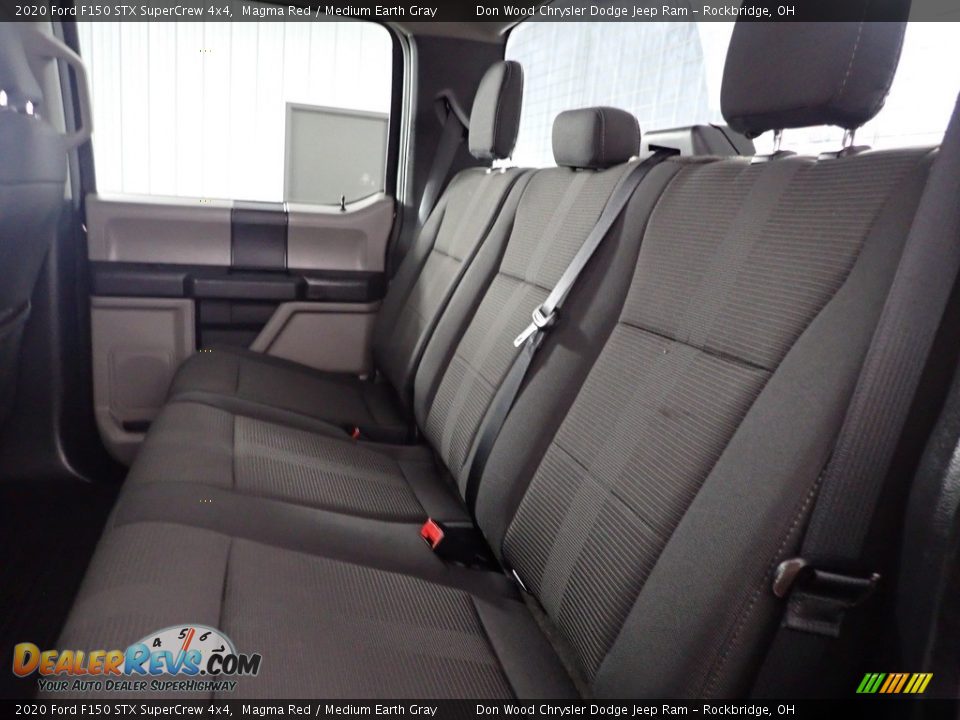 2020 Ford F150 STX SuperCrew 4x4 Magma Red / Medium Earth Gray Photo #24