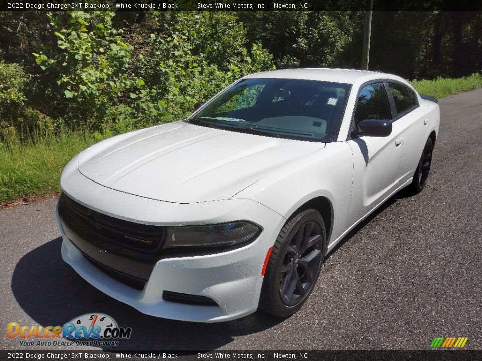 2022 Dodge Charger SXT Blacktop White Knuckle / Black Photo #2