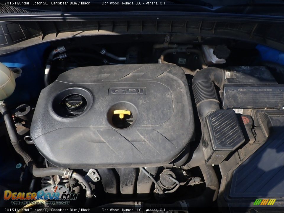2016 Hyundai Tucson SE Caribbean Blue / Black Photo #5