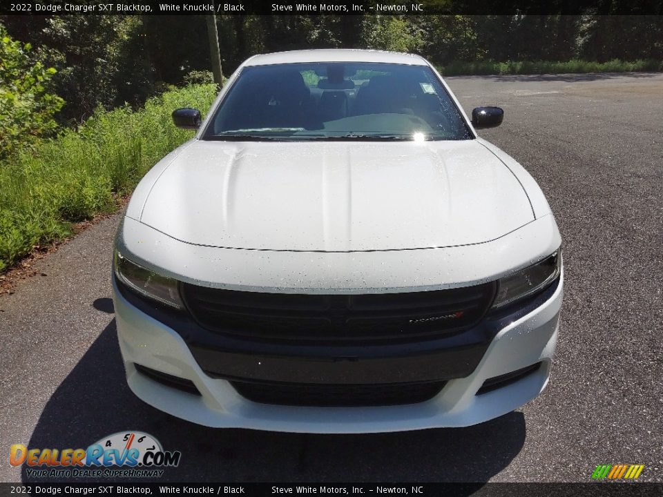 2022 Dodge Charger SXT Blacktop White Knuckle / Black Photo #3