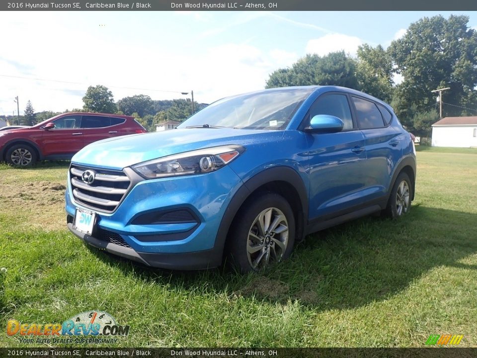 2016 Hyundai Tucson SE Caribbean Blue / Black Photo #6