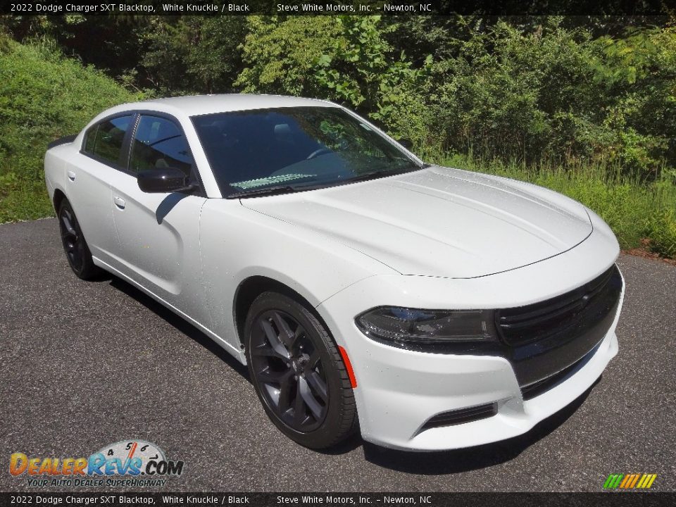 2022 Dodge Charger SXT Blacktop White Knuckle / Black Photo #4