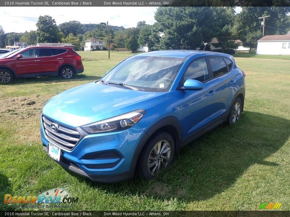 2016 Hyundai Tucson SE Caribbean Blue / Black Photo #7