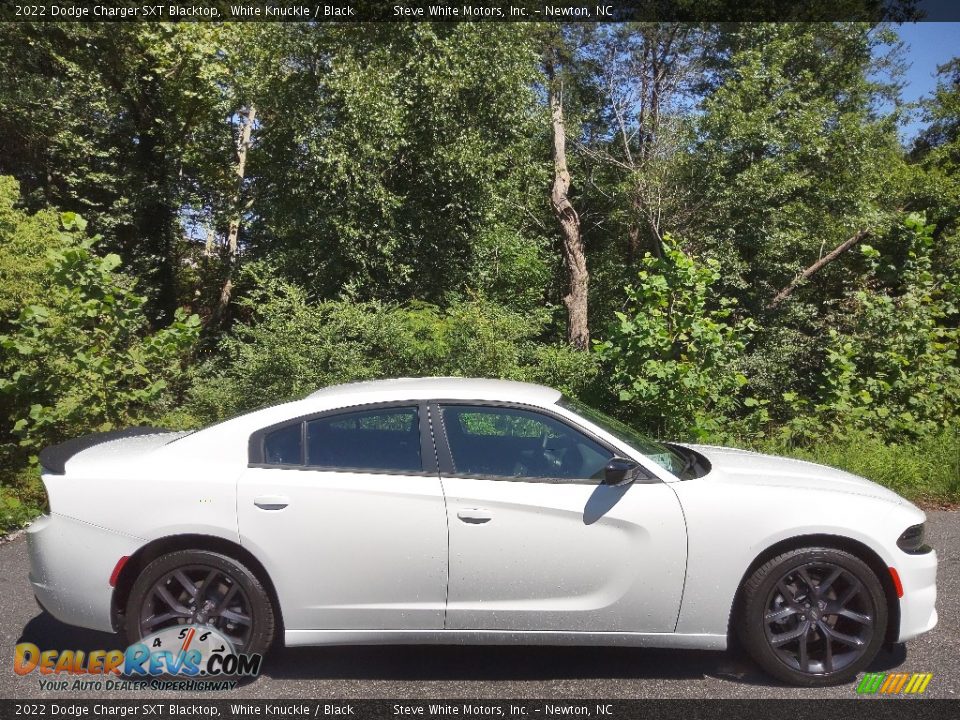 2022 Dodge Charger SXT Blacktop White Knuckle / Black Photo #5