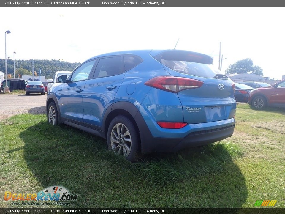 2016 Hyundai Tucson SE Caribbean Blue / Black Photo #8