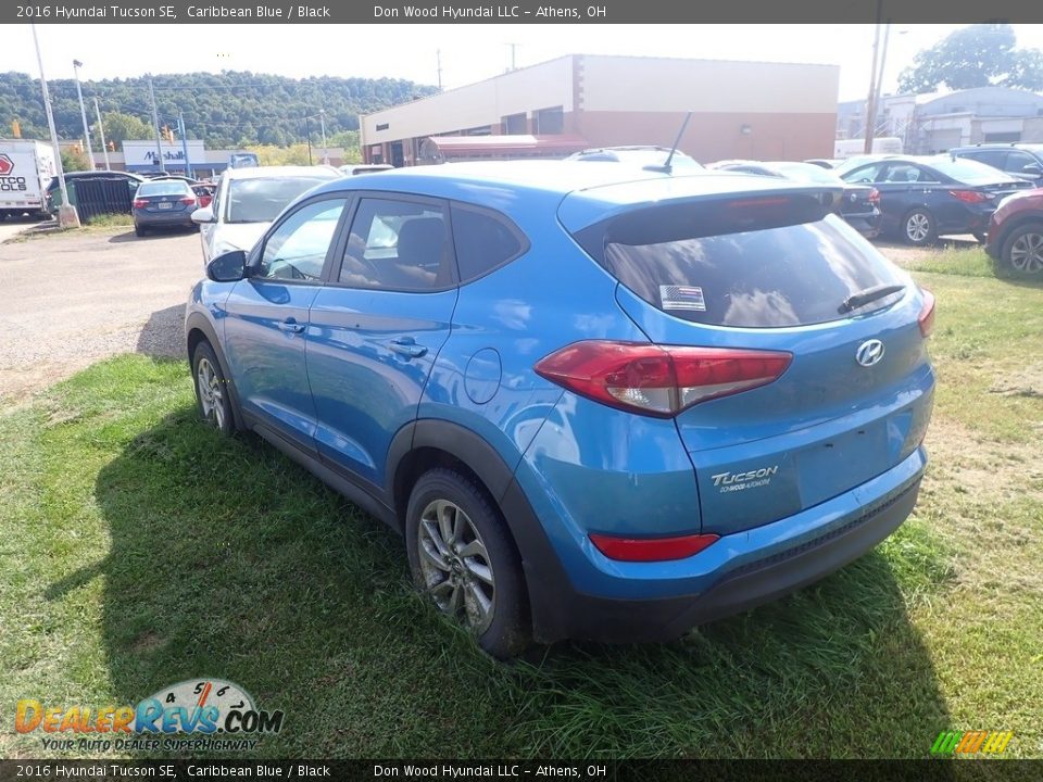 2016 Hyundai Tucson SE Caribbean Blue / Black Photo #9