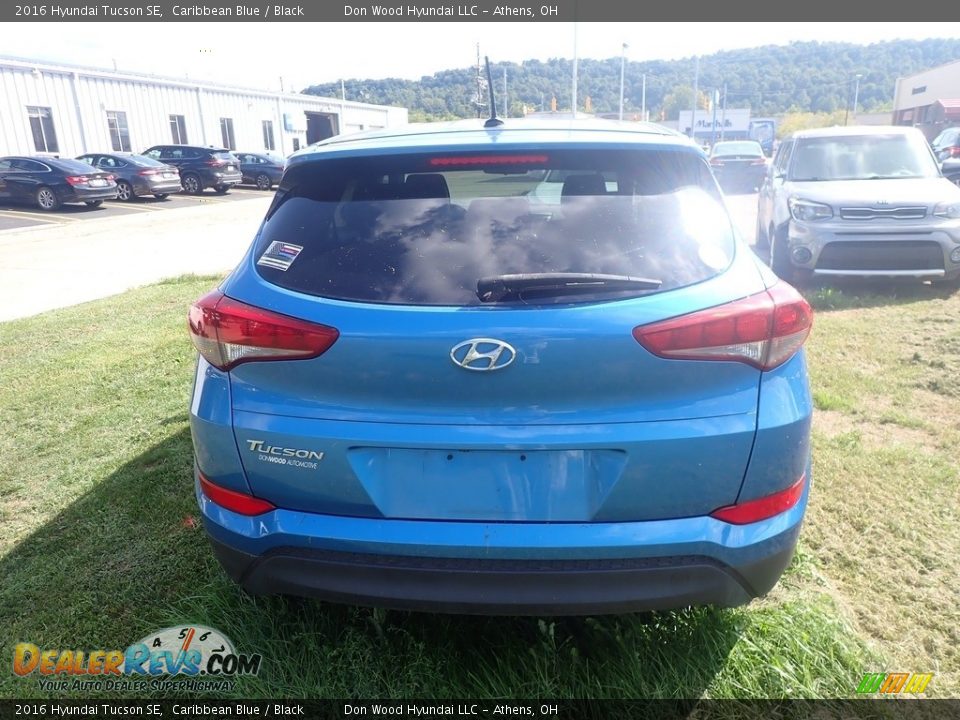 2016 Hyundai Tucson SE Caribbean Blue / Black Photo #10