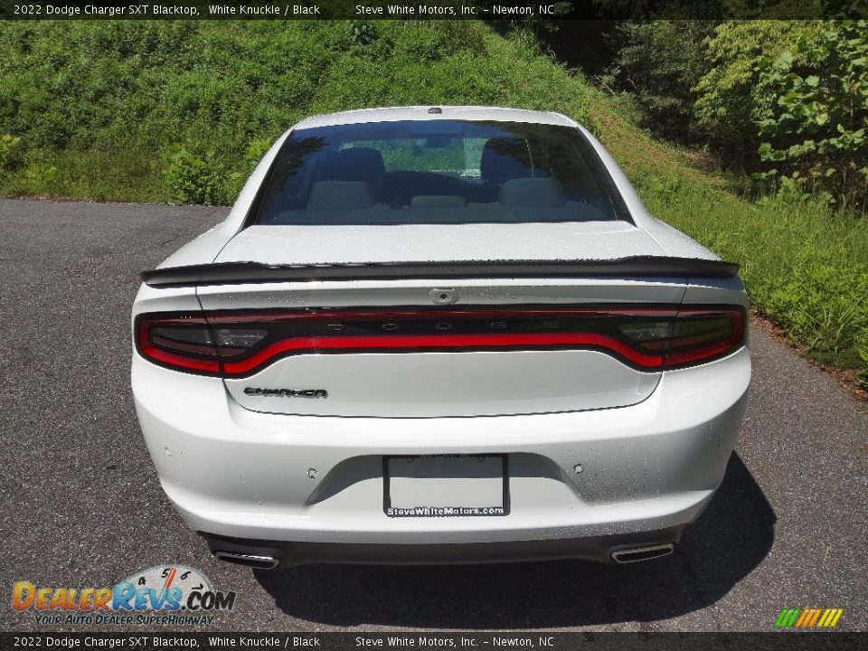 2022 Dodge Charger SXT Blacktop White Knuckle / Black Photo #7