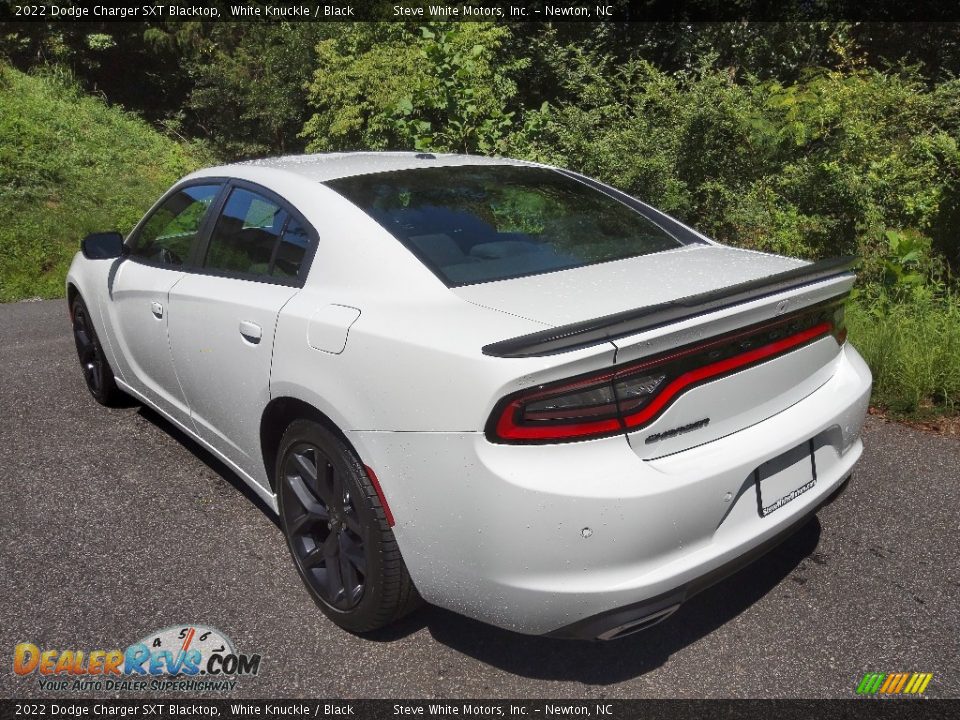 2022 Dodge Charger SXT Blacktop White Knuckle / Black Photo #8