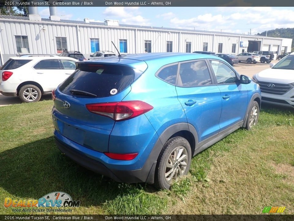 2016 Hyundai Tucson SE Caribbean Blue / Black Photo #12