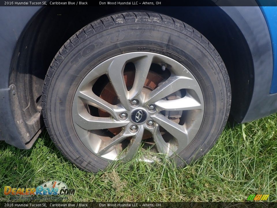 2016 Hyundai Tucson SE Caribbean Blue / Black Photo #13