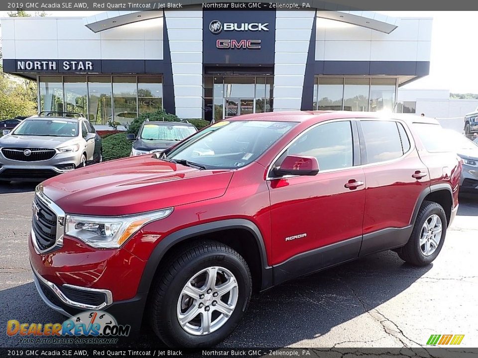 2019 GMC Acadia SLE AWD Red Quartz Tintcoat / Jet Black Photo #1