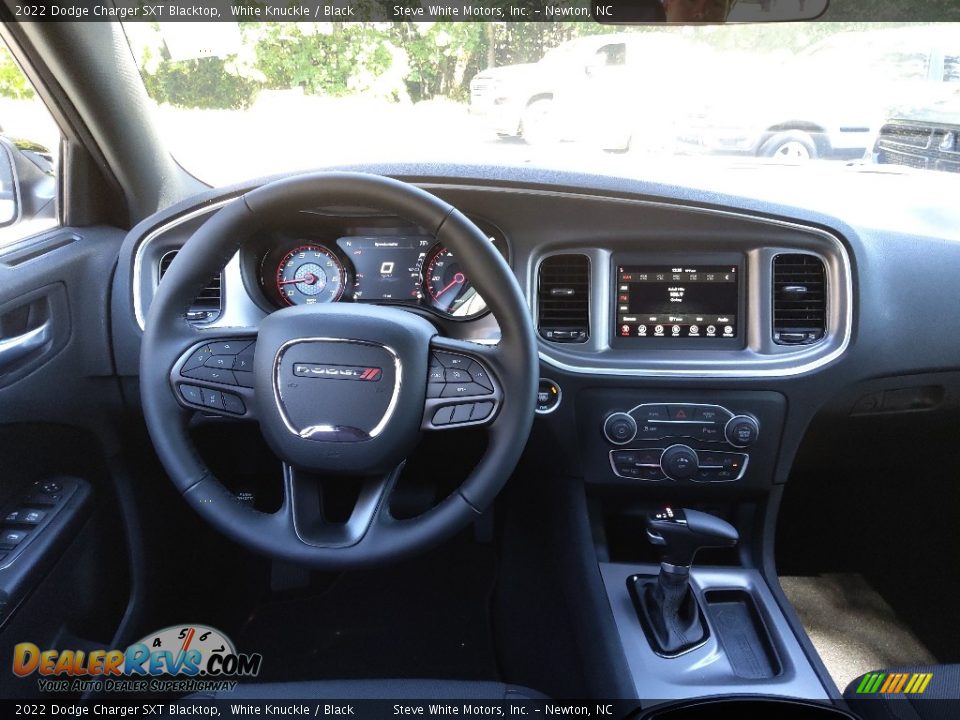 2022 Dodge Charger SXT Blacktop White Knuckle / Black Photo #17