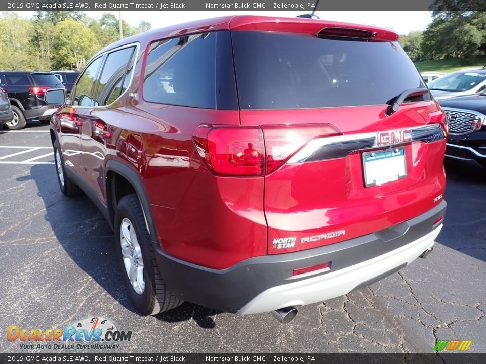 2019 GMC Acadia SLE AWD Red Quartz Tintcoat / Jet Black Photo #4