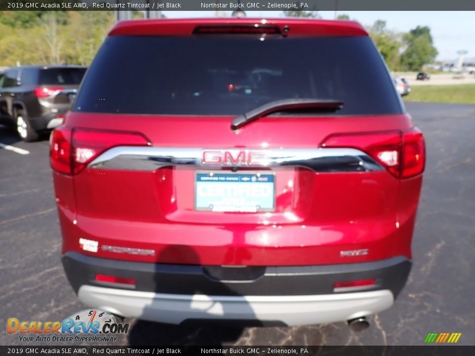 2019 GMC Acadia SLE AWD Red Quartz Tintcoat / Jet Black Photo #5