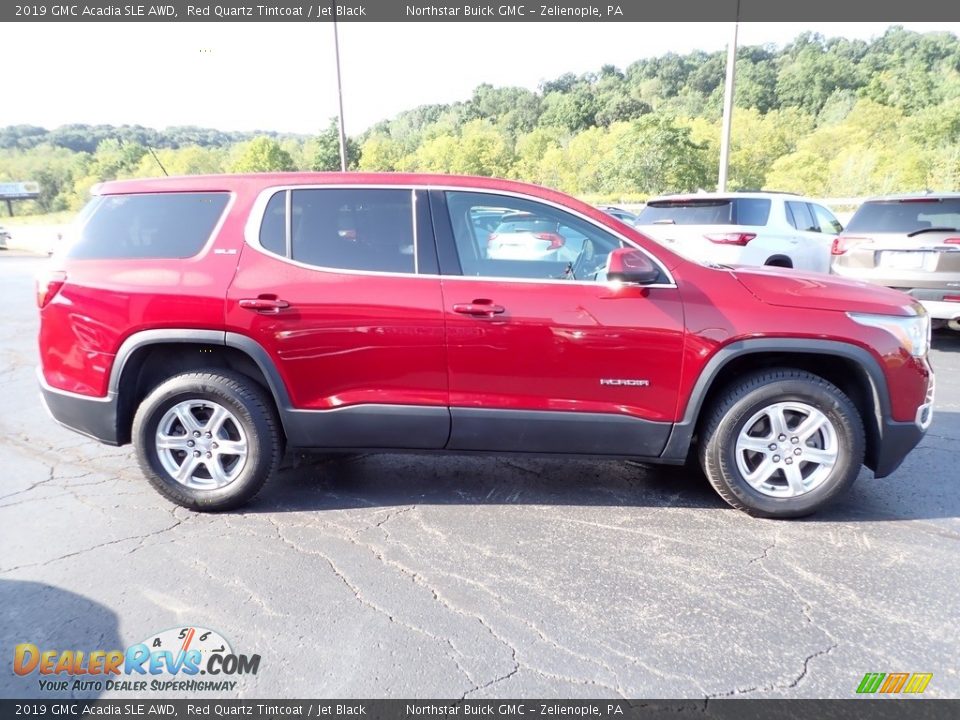 2019 GMC Acadia SLE AWD Red Quartz Tintcoat / Jet Black Photo #8