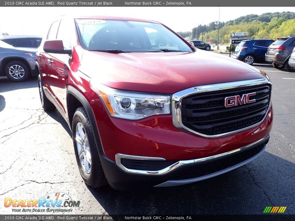 2019 GMC Acadia SLE AWD Red Quartz Tintcoat / Jet Black Photo #10