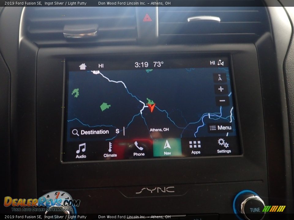 2019 Ford Fusion SE Ingot Silver / Light Putty Photo #3