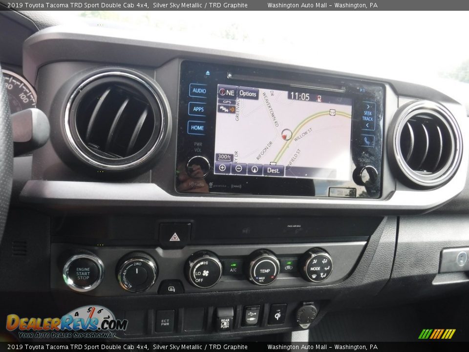 2019 Toyota Tacoma TRD Sport Double Cab 4x4 Silver Sky Metallic / TRD Graphite Photo #3
